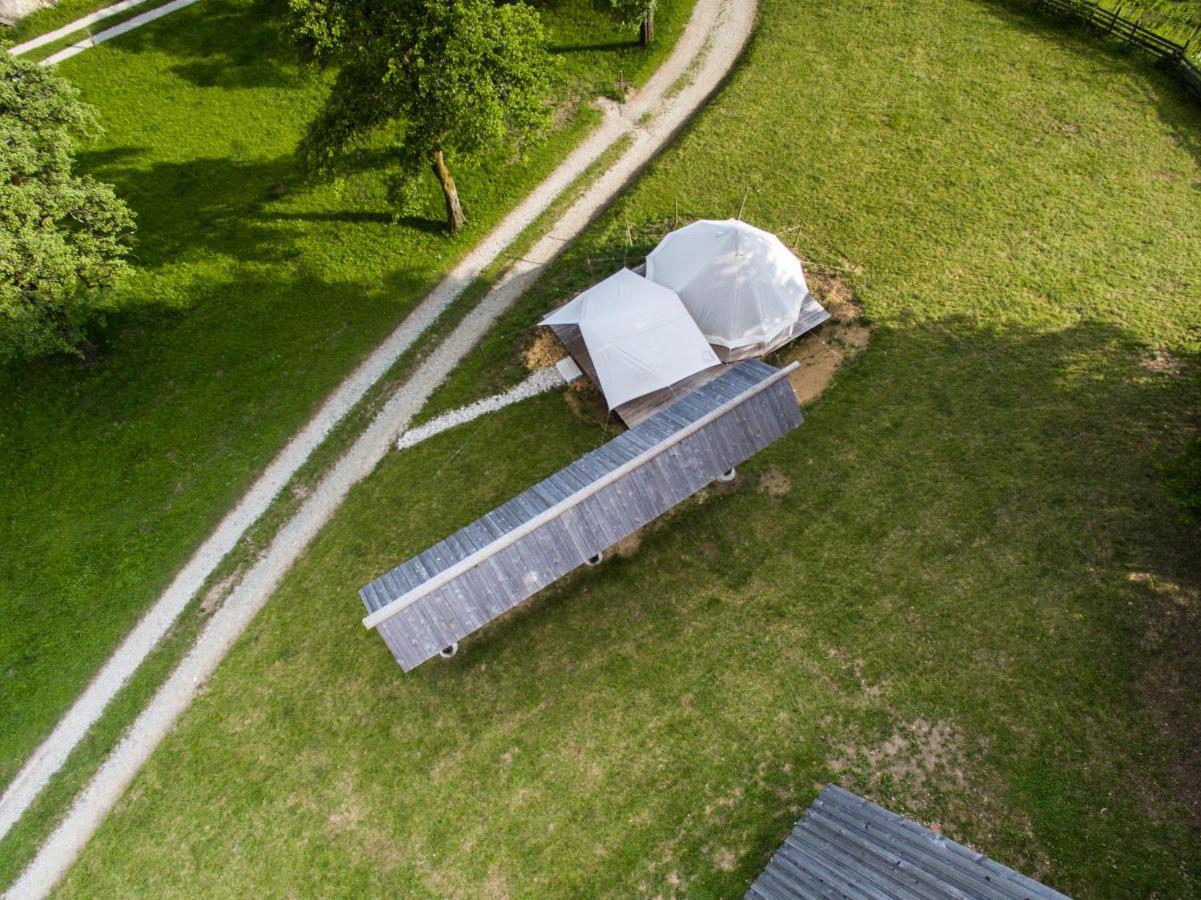 Puzman Farm Glamping Villa Radovljica Exteriör bild