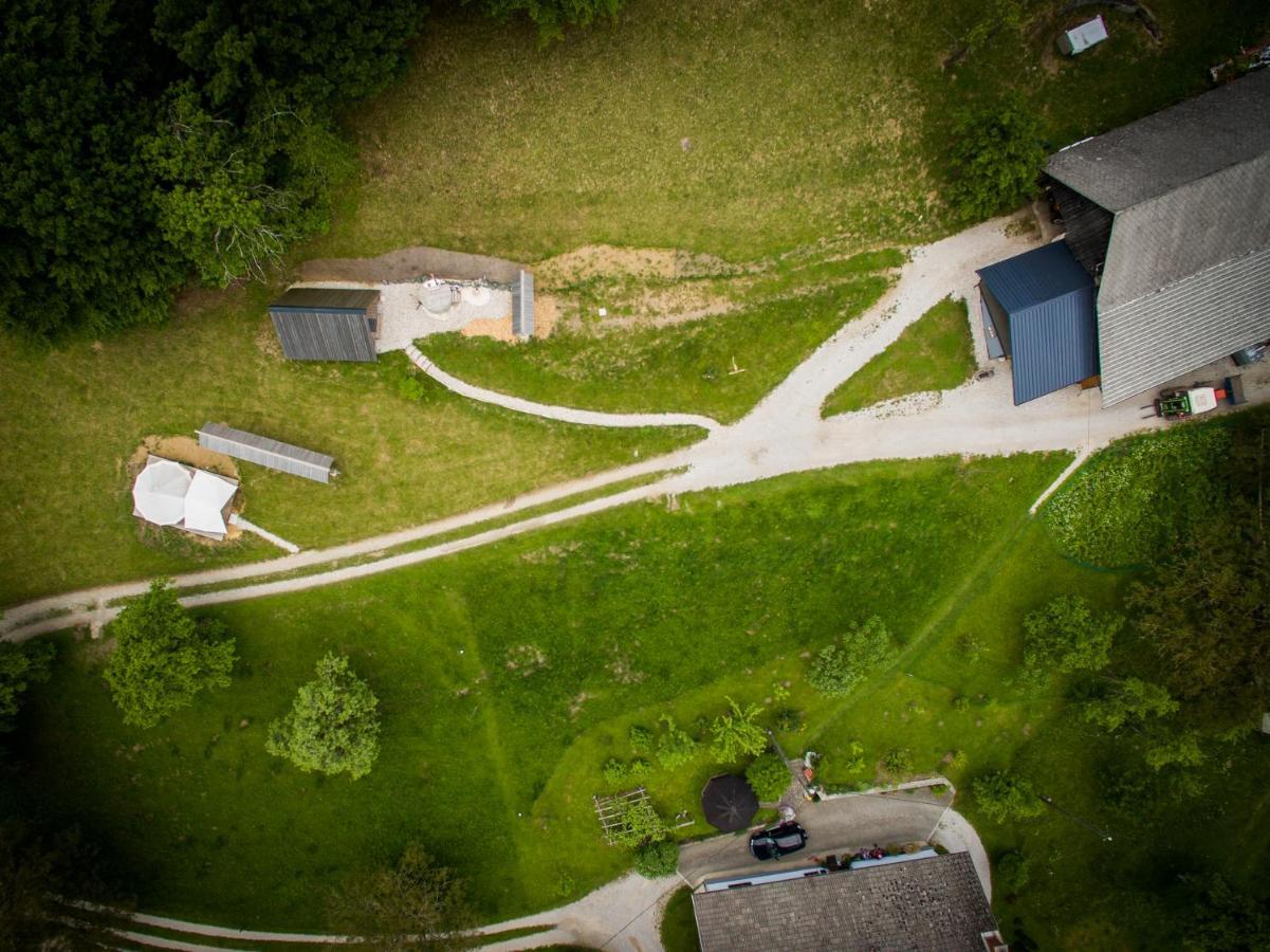 Puzman Farm Glamping Villa Radovljica Exteriör bild