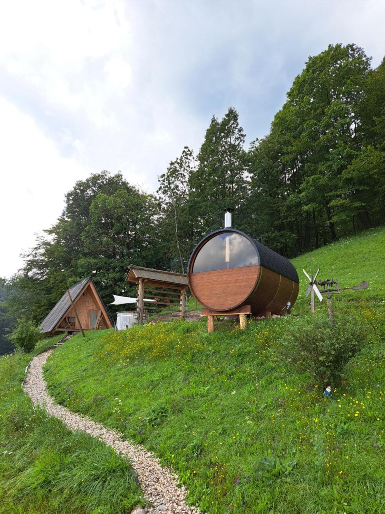 Puzman Farm Glamping Villa Radovljica Exteriör bild