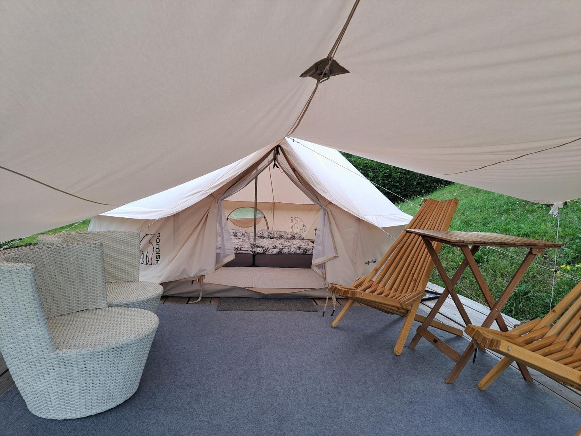 Puzman Farm Glamping Villa Radovljica Exteriör bild