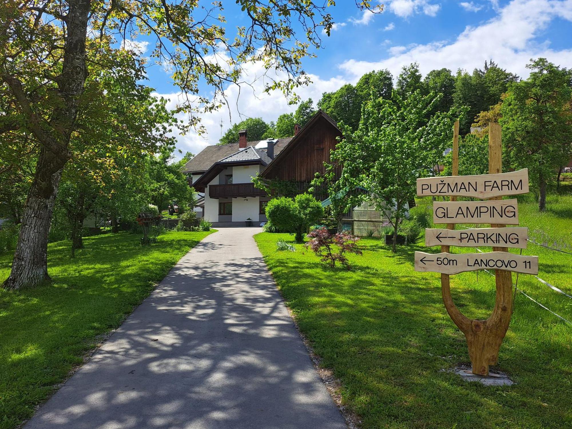Puzman Farm Glamping Villa Radovljica Exteriör bild